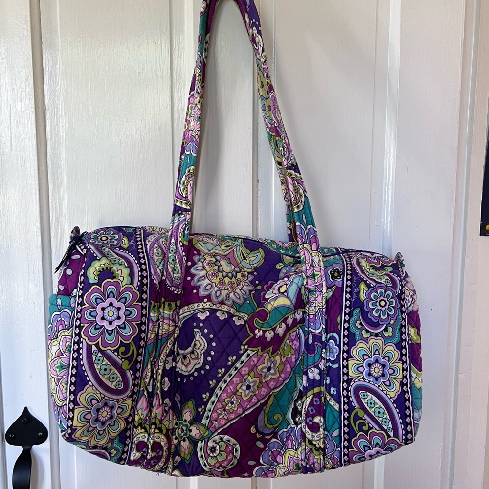 Vera Bradley Purple Paisley Women's Bag